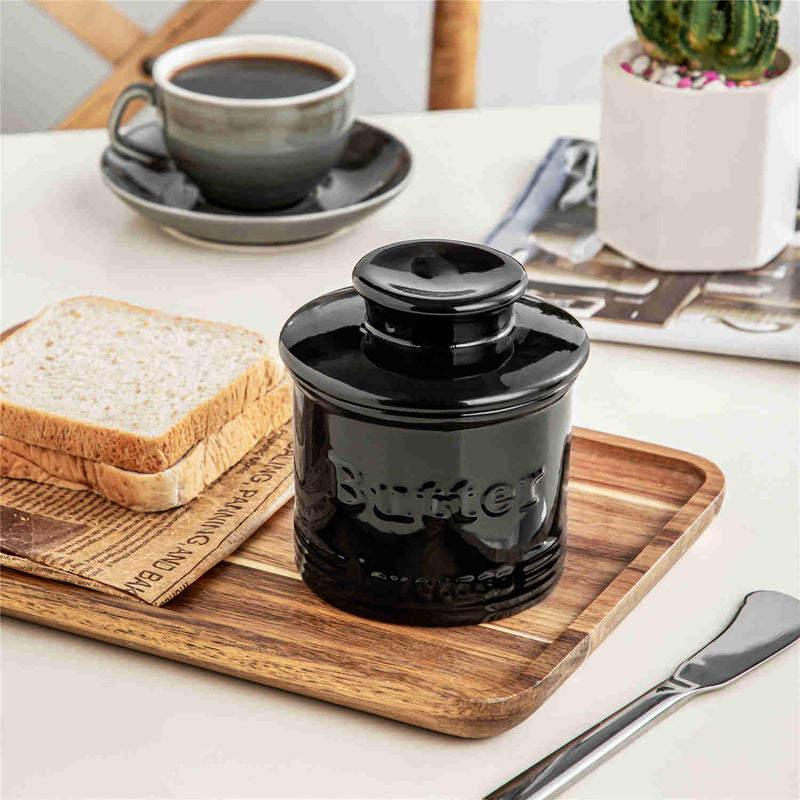 Stoneware Butter Crock - Image 8