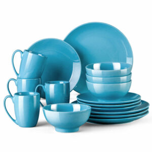 LOVECASA Round 16 Piece Dinnerware Set