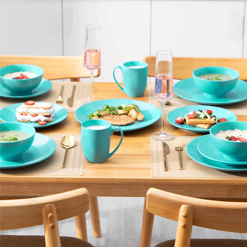 LOVECASA Round 16 Piece Dinnerware Set - Image 15