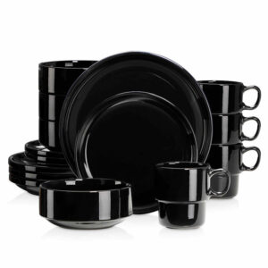 LOVECASA 16 Piece Porcelain Dinnerware Set