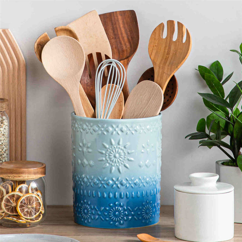 LOVECASA Engraved Utensil Crock - Image 6