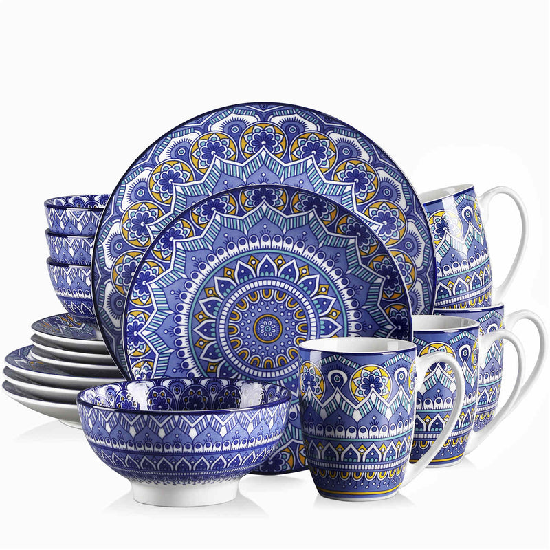 Mandala 16 Piece Dinnerware Set - Image 7