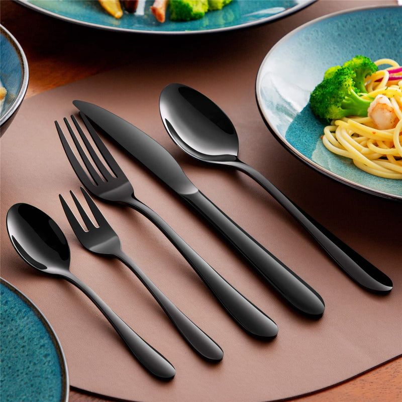 30 Piece Flatware Set Rounded Tip Service for 6 - Image 24