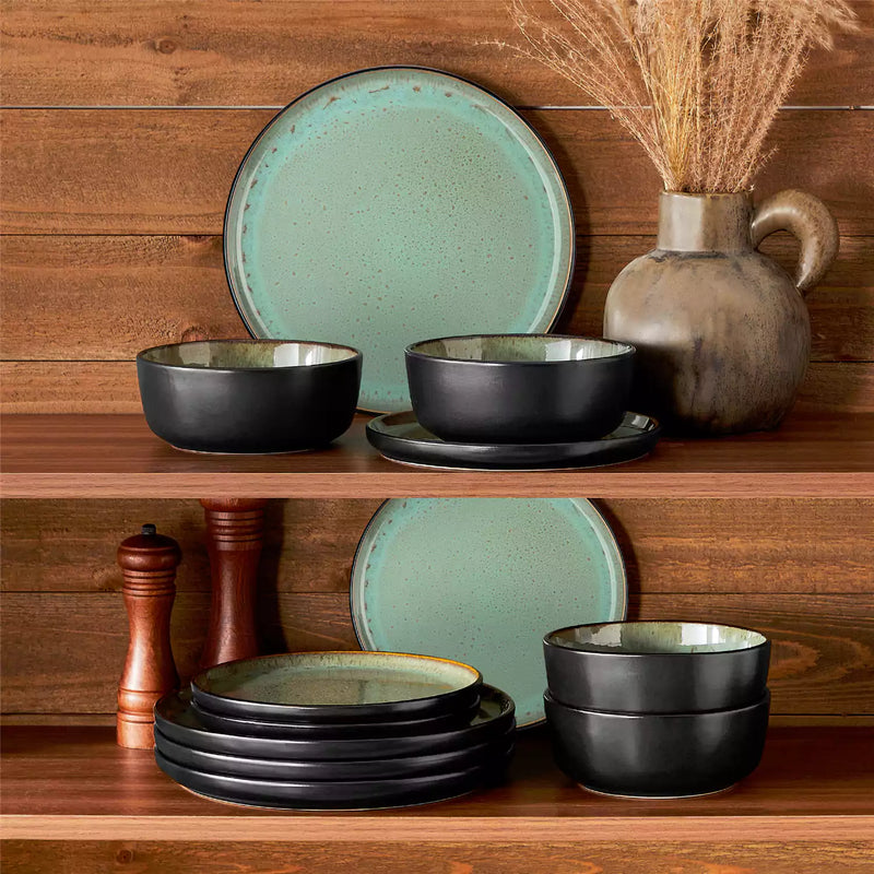 Amber 12 Piece Dinnerware Set - Image 23