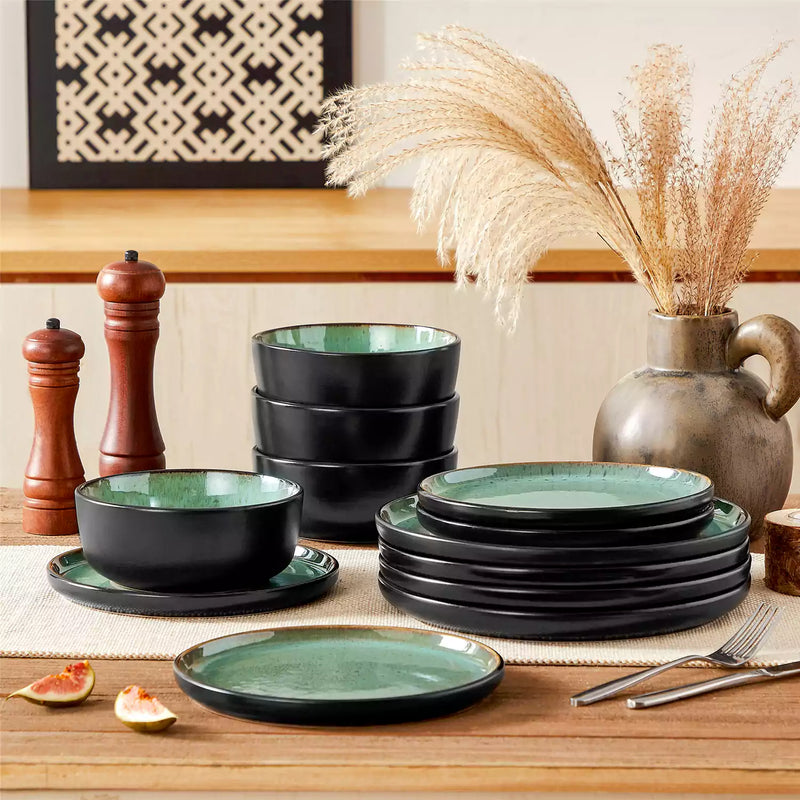 Amber 12 Piece Dinnerware Set - Image 22