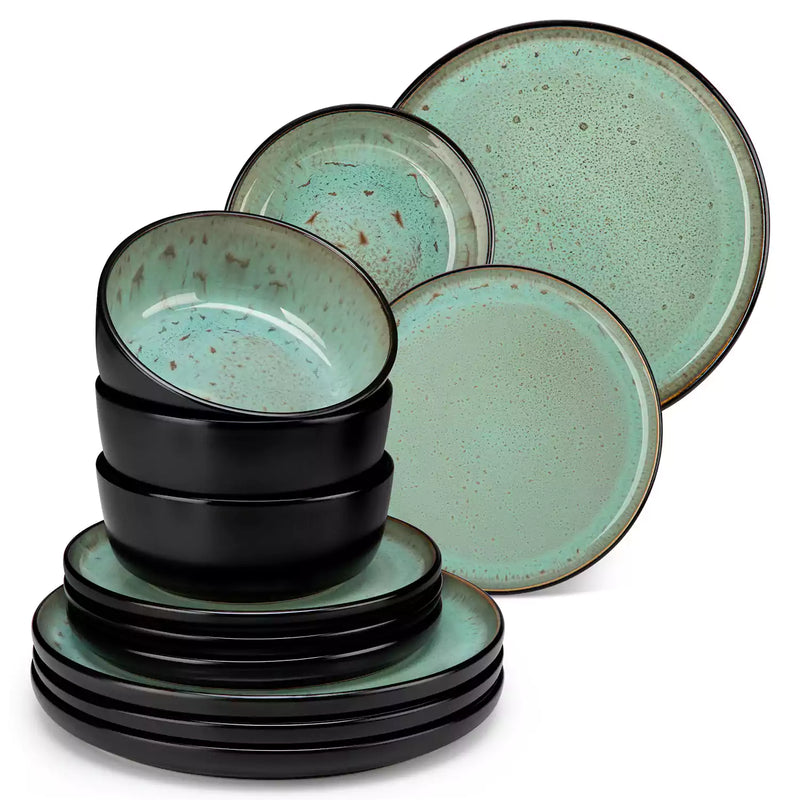Amber 12 Piece Dinnerware Set - Image 12