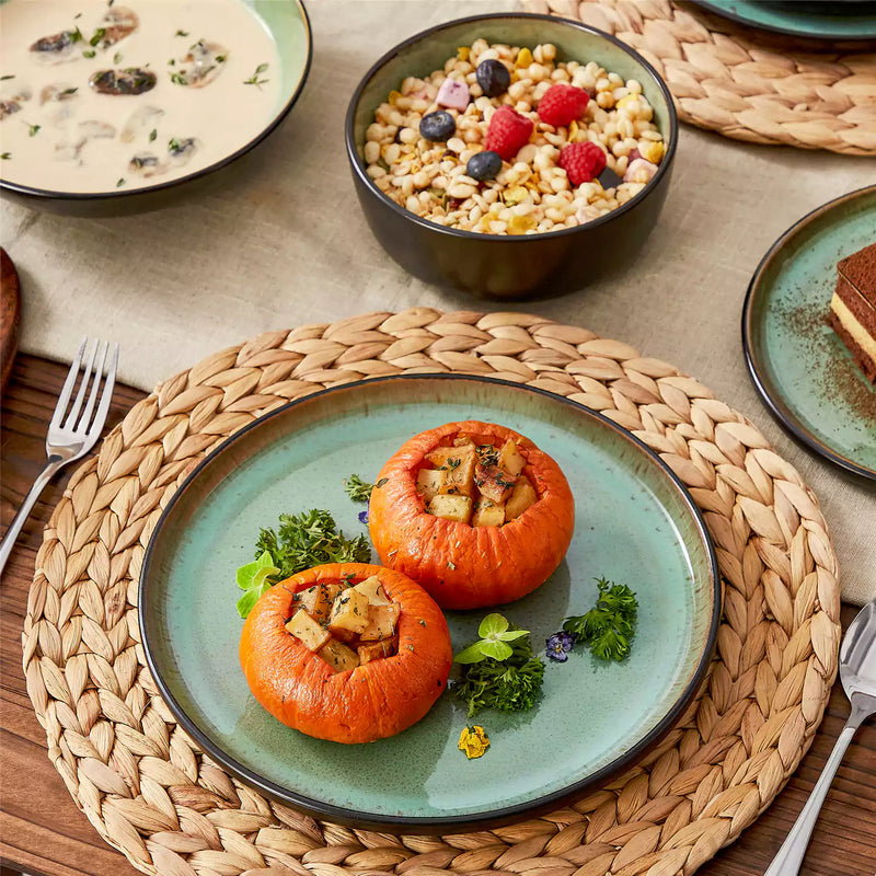 Amber 16 Piece Dinnerware Set - Image 21
