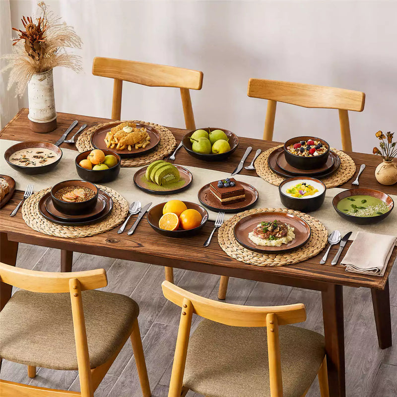 Amber 16 Piece Dinnerware Set - Image 36
