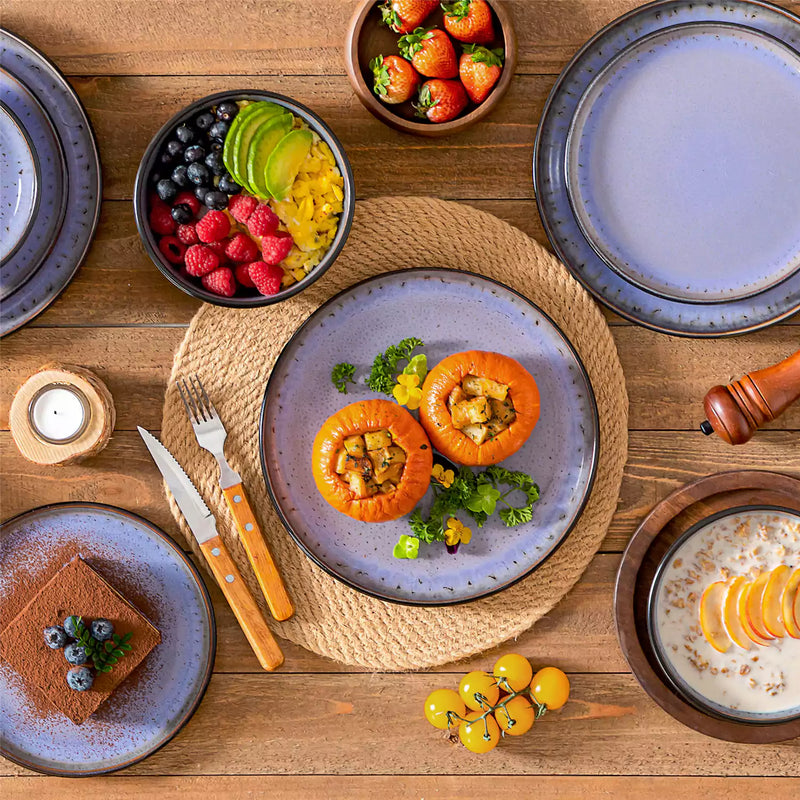Amber 12 Piece Dinnerware Set - Image 39
