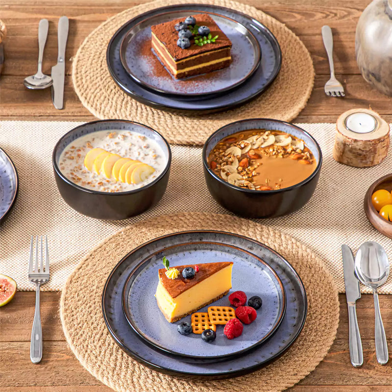 Amber 12 Piece Dinnerware Set - Image 37
