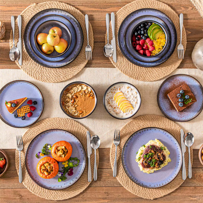 Amber 12 Piece Dinnerware Set - Image 40