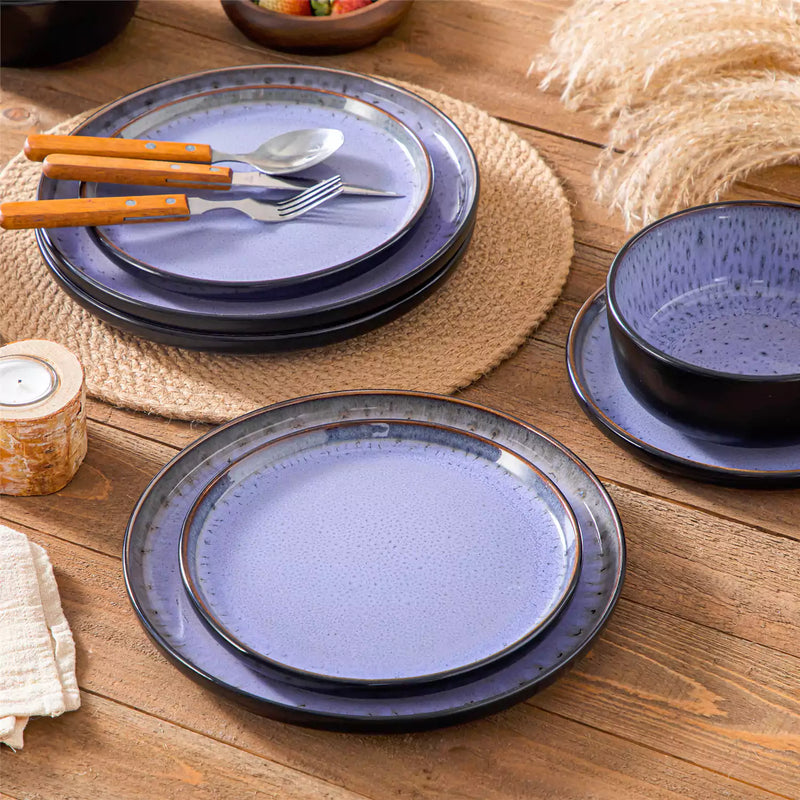 Amber 12 Piece Dinnerware Set - Image 45