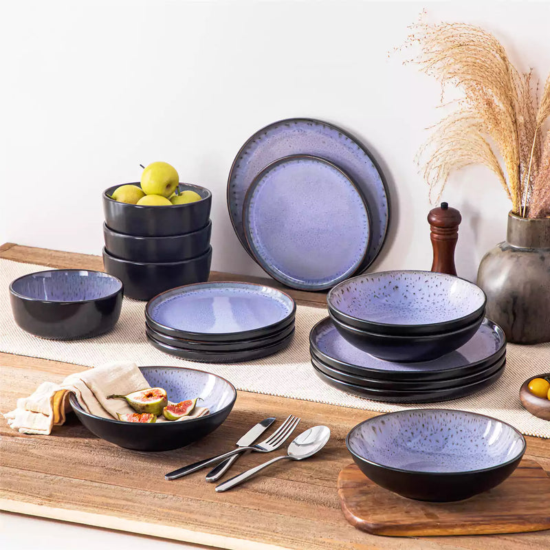 Amber 16 Piece Dinnerware Set - Image 57