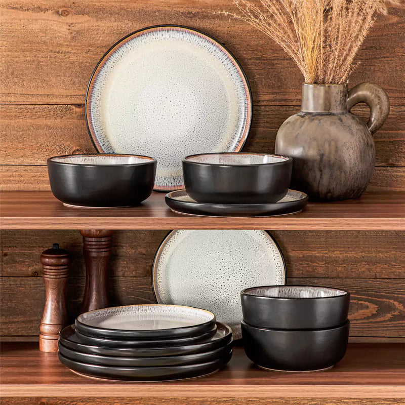 Amber 12 Piece Dinnerware Set - Image 59