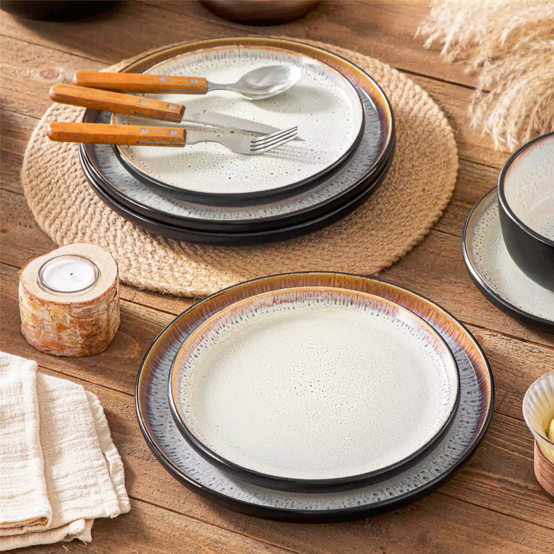 Amber 12 Piece Dinnerware Set - Image 57