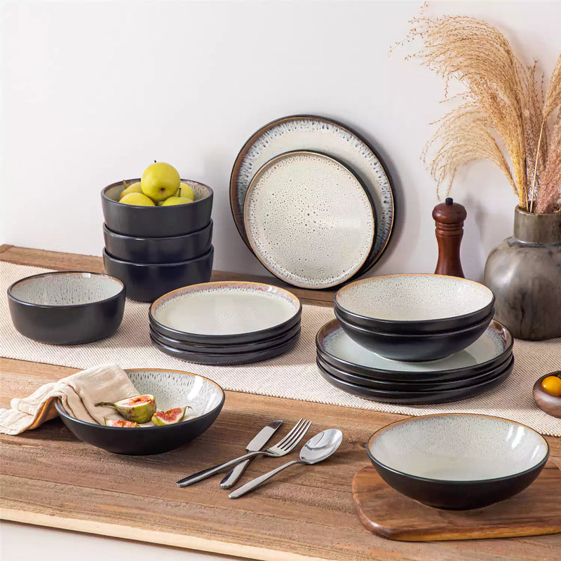 Amber 16 Piece Dinnerware Set - Image 72