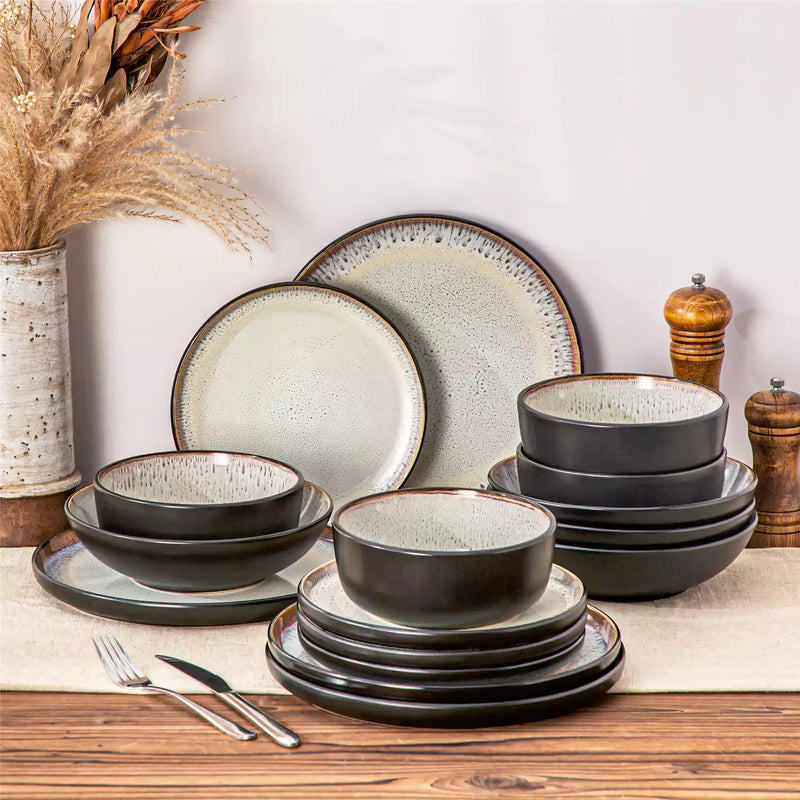 Amber 16 Piece Dinnerware Set - Image 73