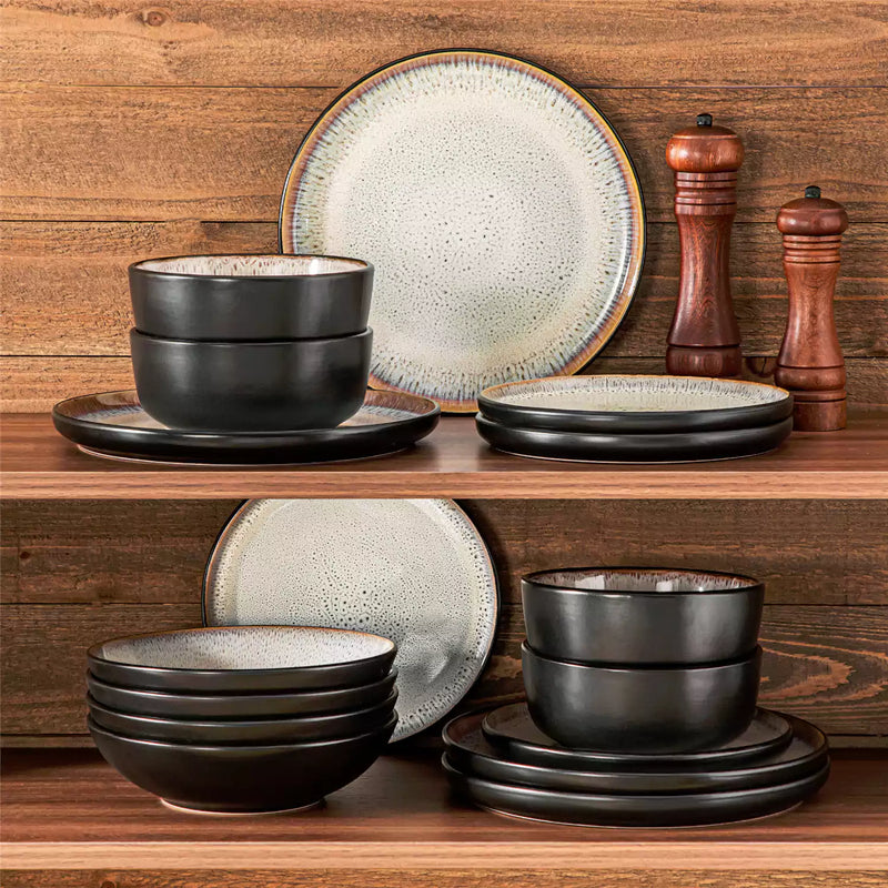 Amber 16 Piece Dinnerware Set - Image 74