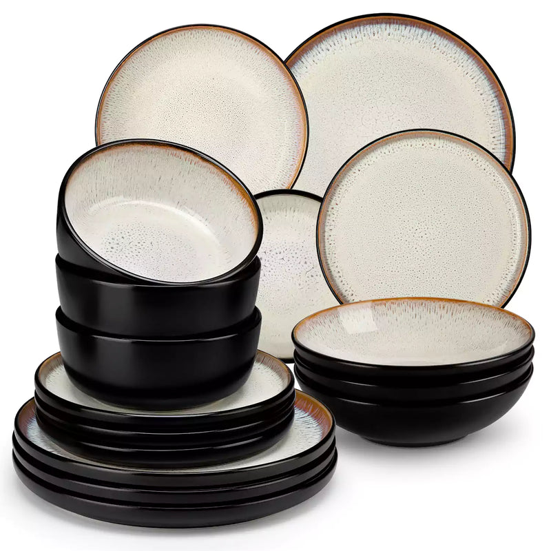 Amber 16 Piece Dinnerware Set - Image 60