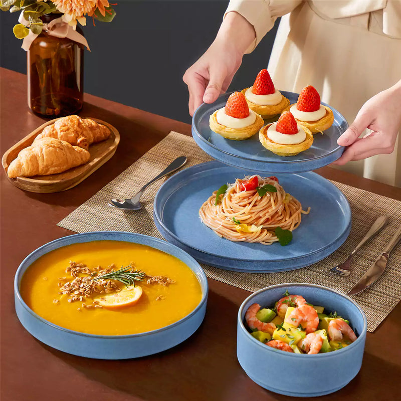 Anya Straight-Edge 16 Piece Dinnerware Set - Image 2