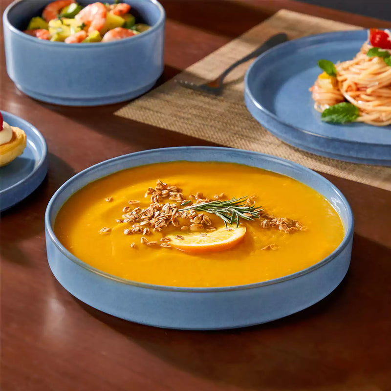Anya Straight-Edge 16 Piece Dinnerware Set - Image 4