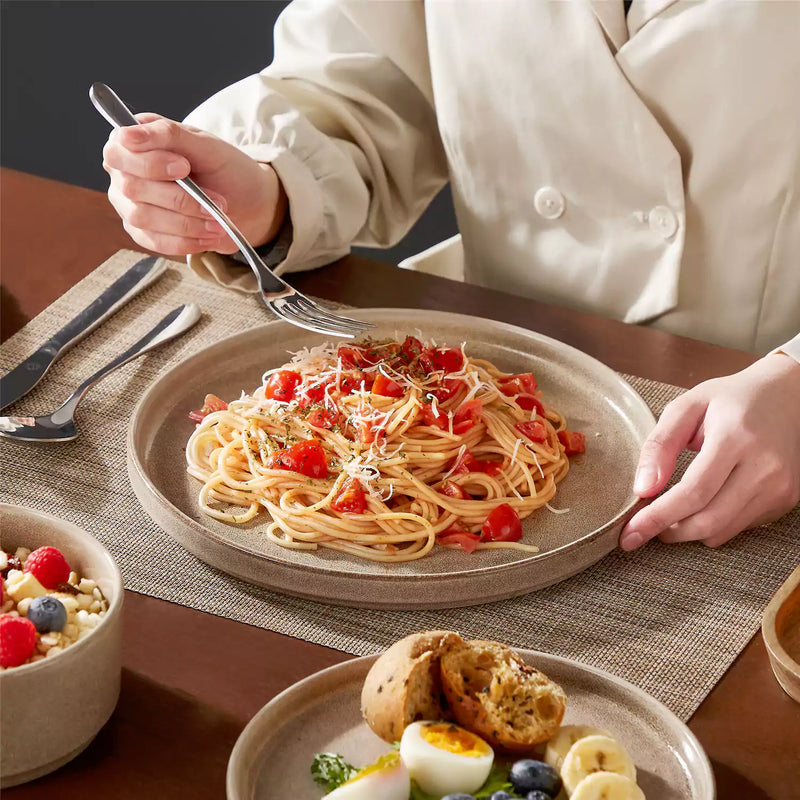 Anya Straight-Edge 12 Piece Dinnerware Set - Image 9