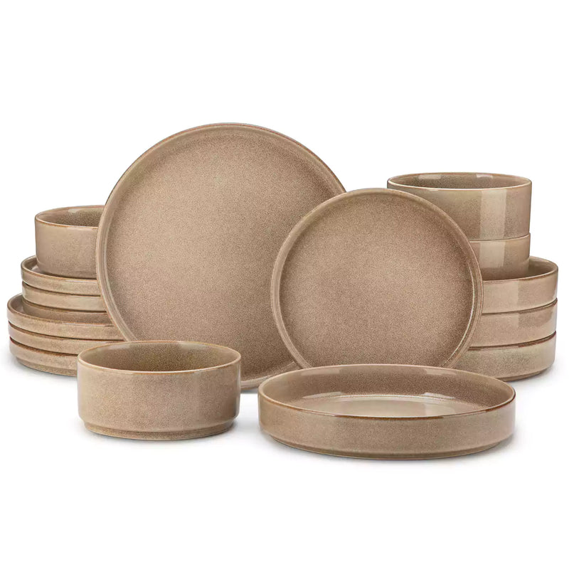 Anya Straight-Edge 16 Piece Dinnerware Set - Image 8