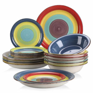 Arco 18 Piece Dinnerware Set