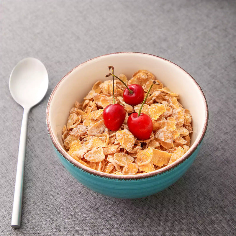 Bella Turquoise Cereal Bowl Set of 4 - Image 3