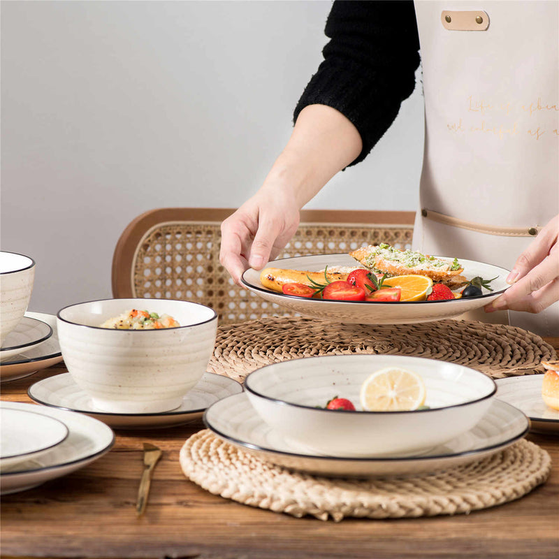 Bonbon 24 Piece Dinnerware Set - Image 5