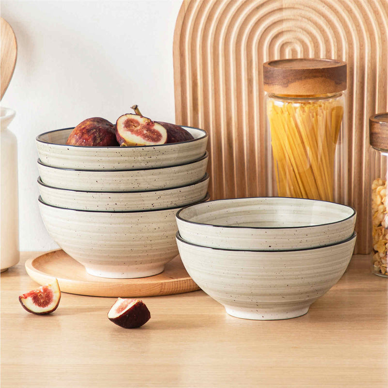 Bonbon Large Cereal Bowls Set of 6 - Image 5