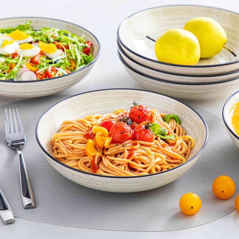 Bonbon Double-Sided Pasta Bowls Set of 6 - Image 5