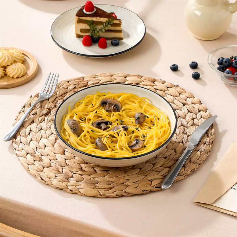 Bonbon Double Sided Pasta Bowls Set of 4 - Image 5