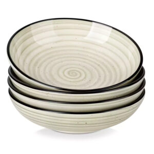 Bonbon Double Sided Pasta Bowls Set of 4