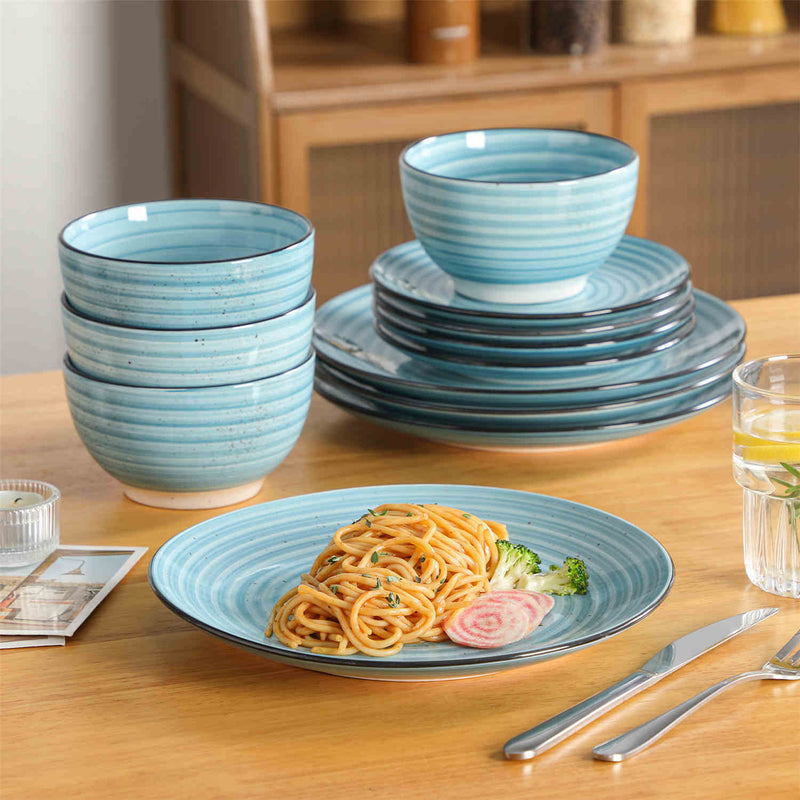 Bonbon Double-Sided 12 Piece Dinnerware Set - Image 12