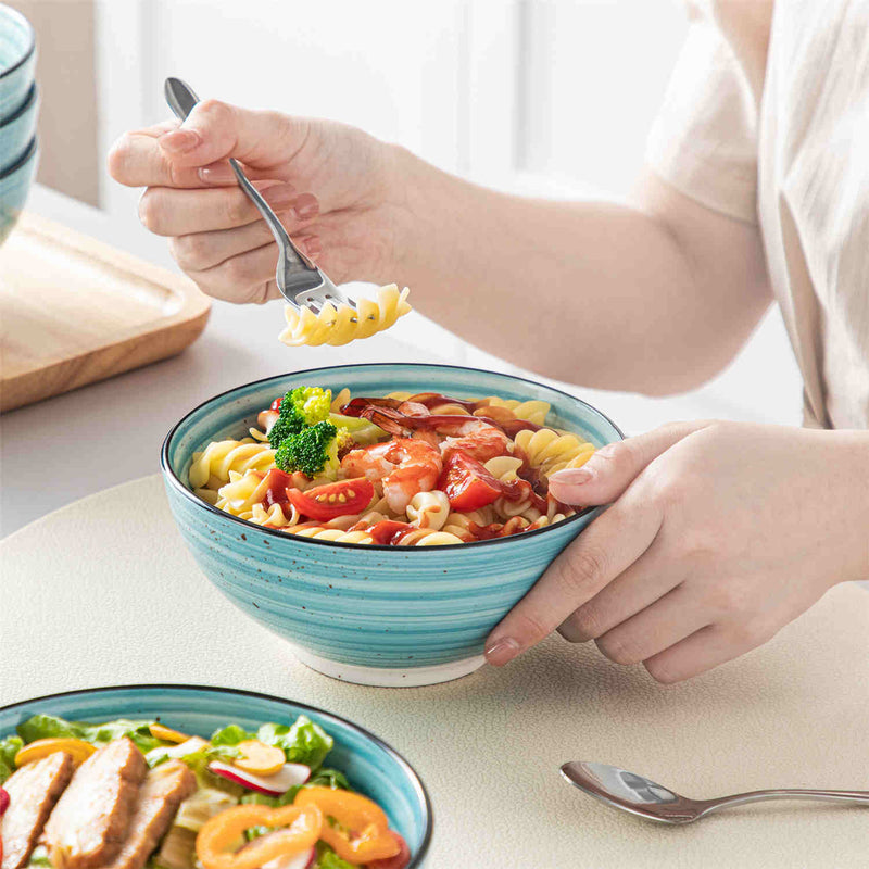 Bonbon Large Cereal Bowls Set of 6 - Image 11