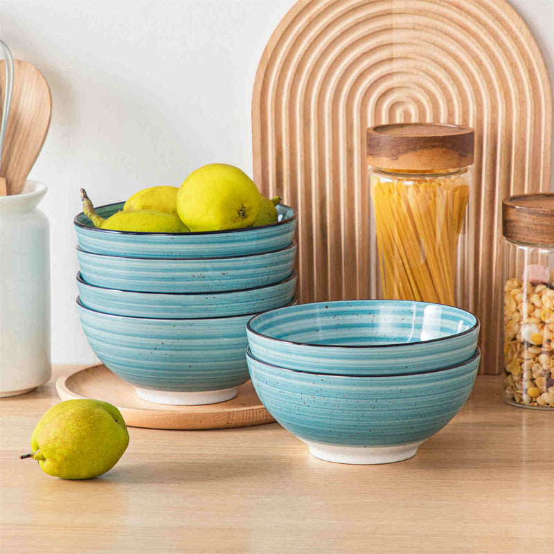 Bonbon Large Cereal Bowls Set of 6 - Image 12