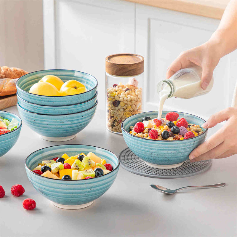 Bonbon Large Cereal Bowls Set of 6 - Image 13