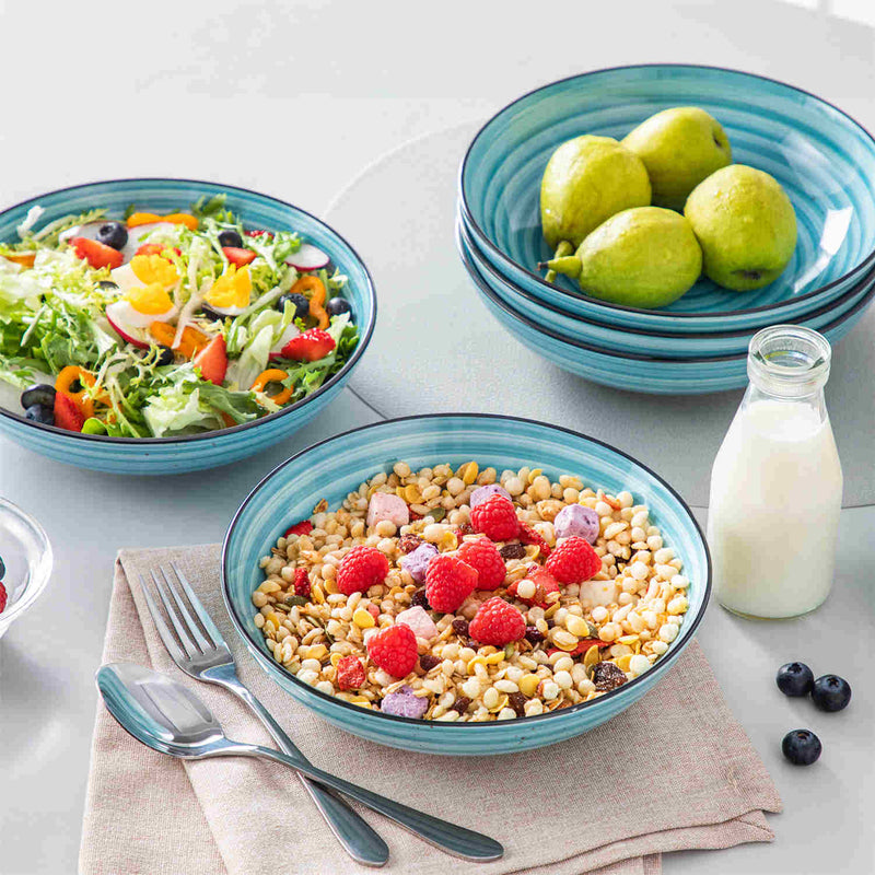 Bonbon Double-Sided Pasta Bowls Set of 6 - Image 9