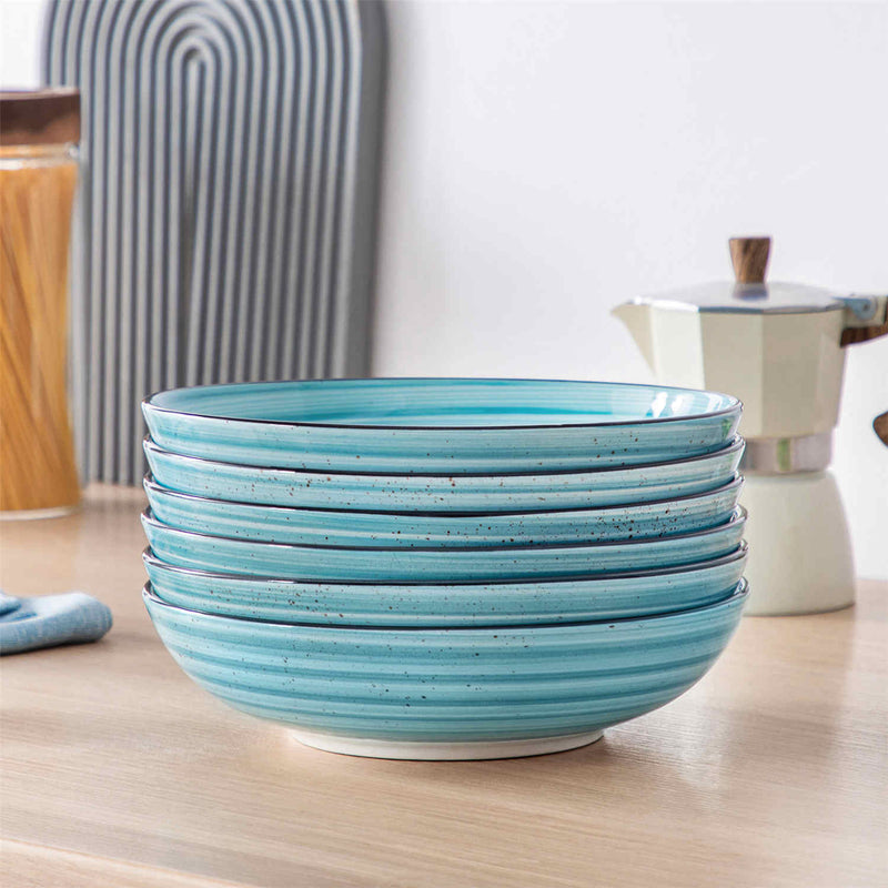 Bonbon Double-Sided Pasta Bowls Set of 6 - Image 14
