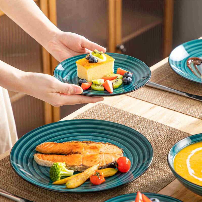 Bonbon Double-Sided 24 Piece Dinnerware Set - Image 21