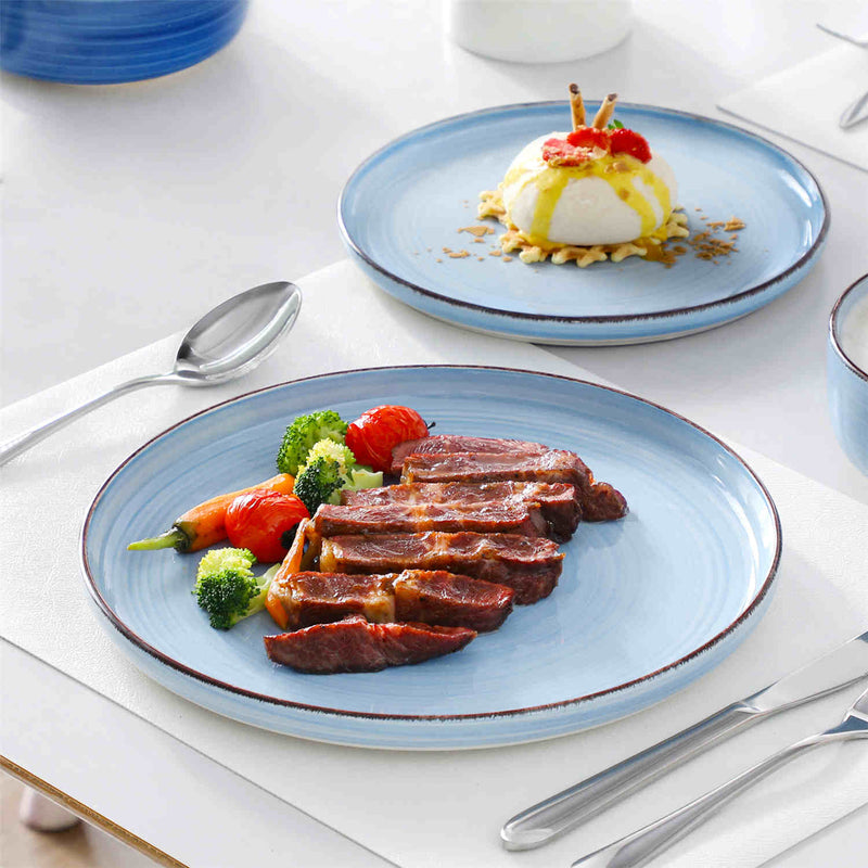 Bonita Lipped-Edge 12 Piece Dinnerware Set - Image 3