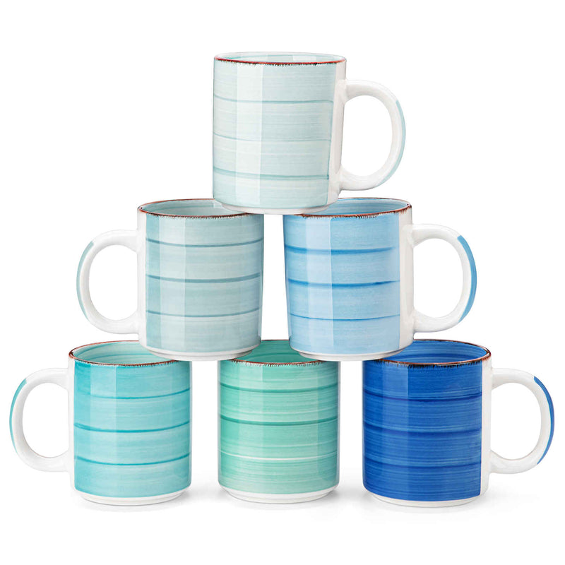 Bonita Large Round Mugs Set of 6 - Image 5