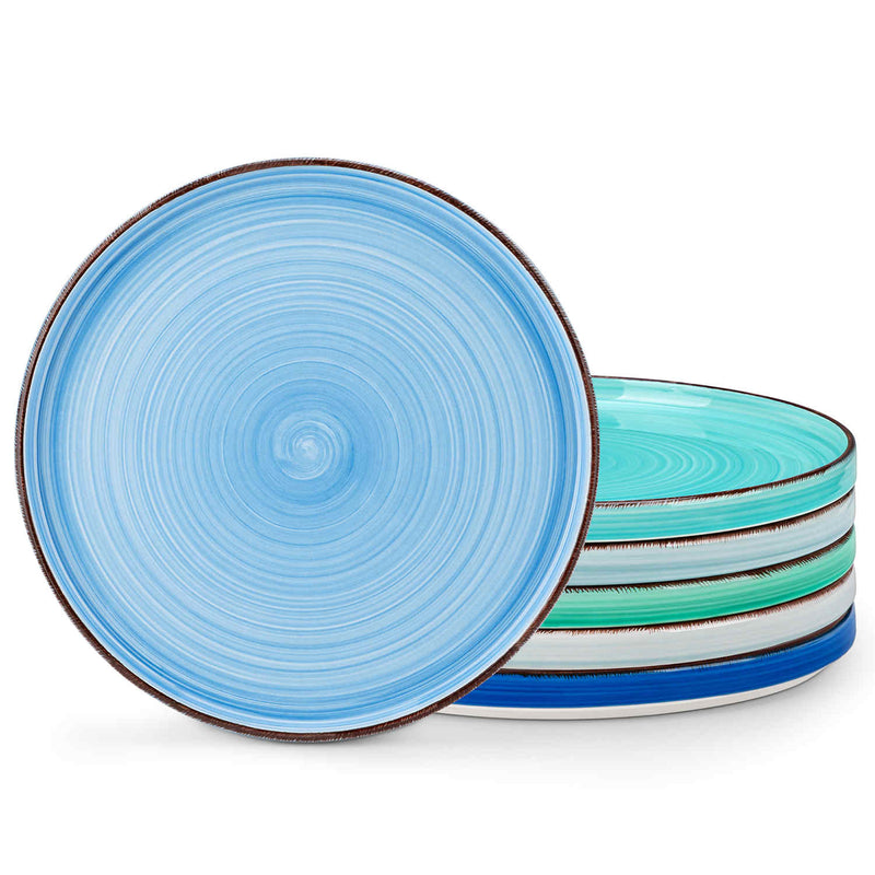 Bonita Straight-Edge Dinner Plates Set of 6