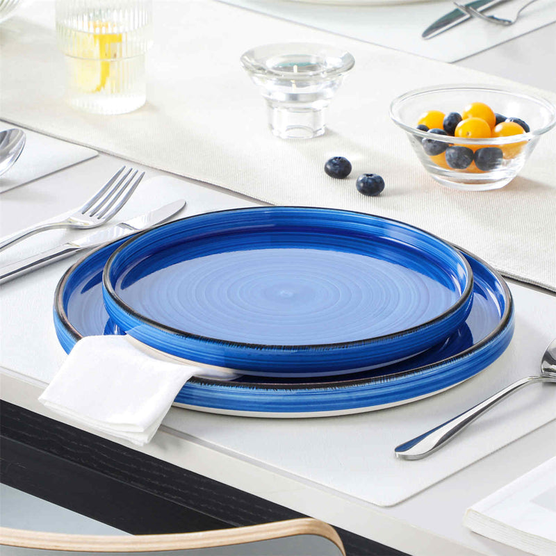 Bonita Straight-Edge Dinner Plates Set of 6 - Image 6