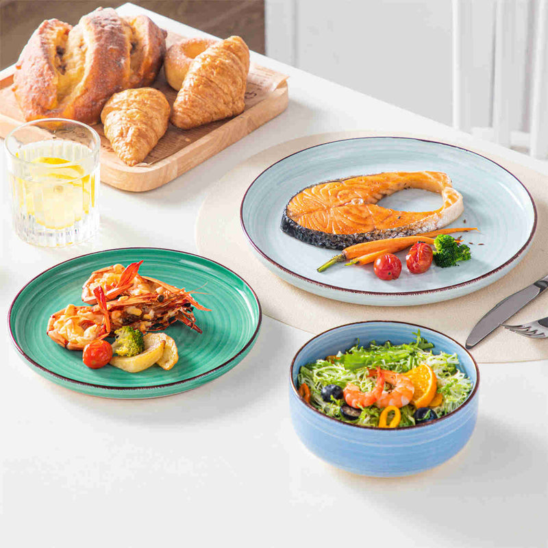 Bonita Lipped-Edge 18 Piece Dinnerware Set - Image 2