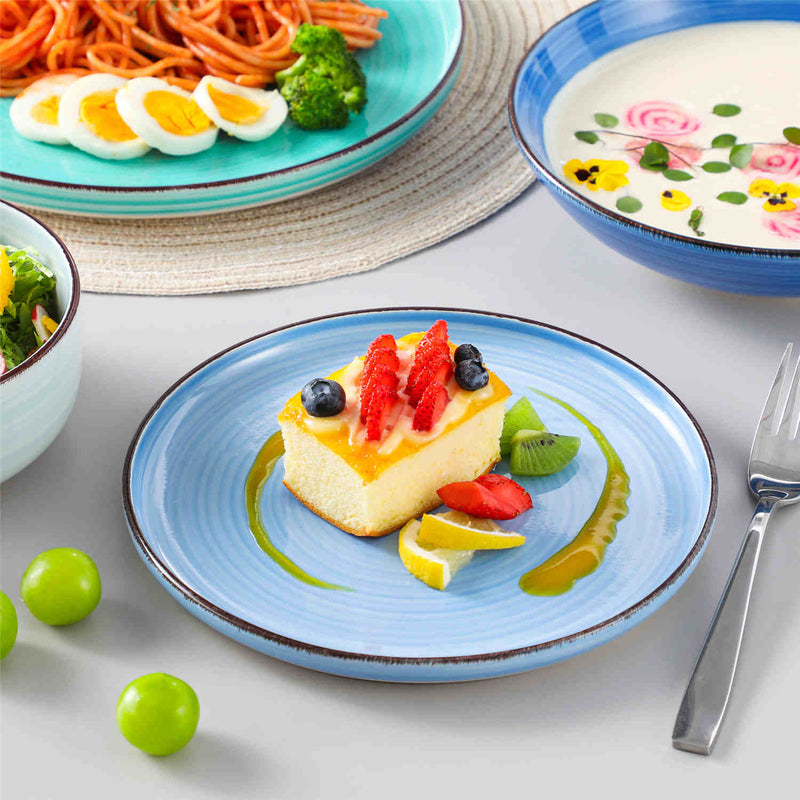 Bonita Lipped-Edge 16 Piece Dinnerware Set - Image 4