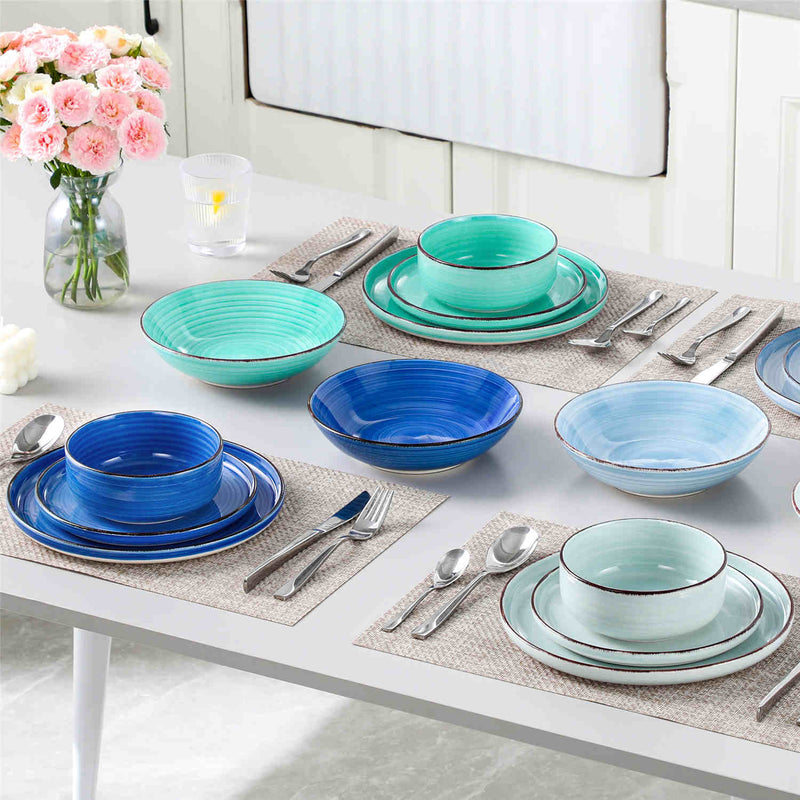Bonita Lipped-Edge 16 Piece Dinnerware Set - Image 9