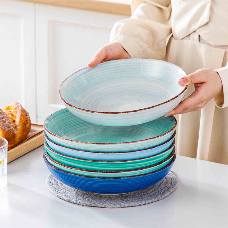Bonita Large Pasta Bowls Set of 6 - Image 4