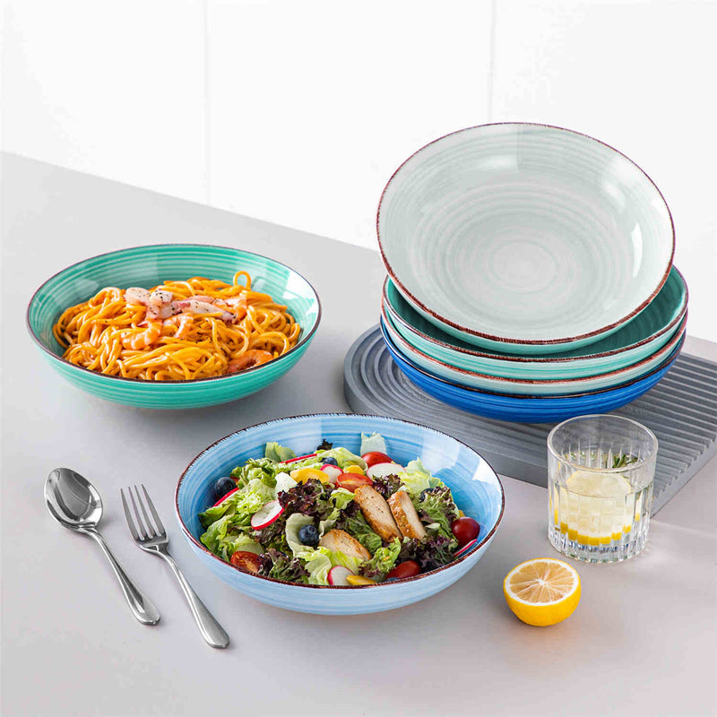 Bonita Large Pasta Bowls Set of 6 - Image 2